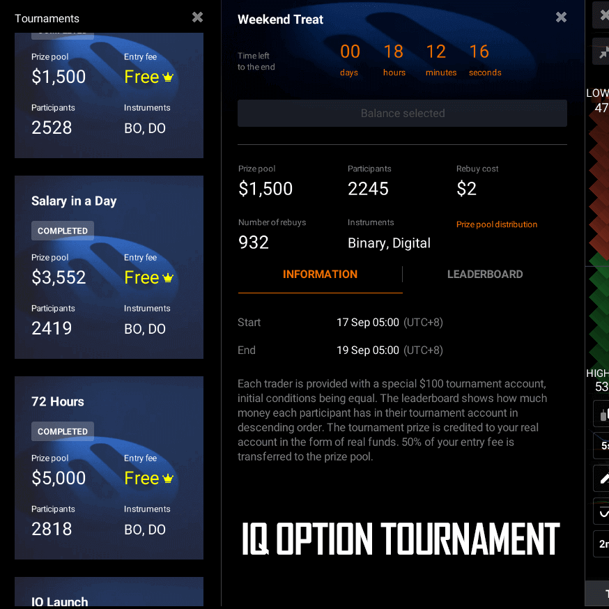 Tournament VIP Account