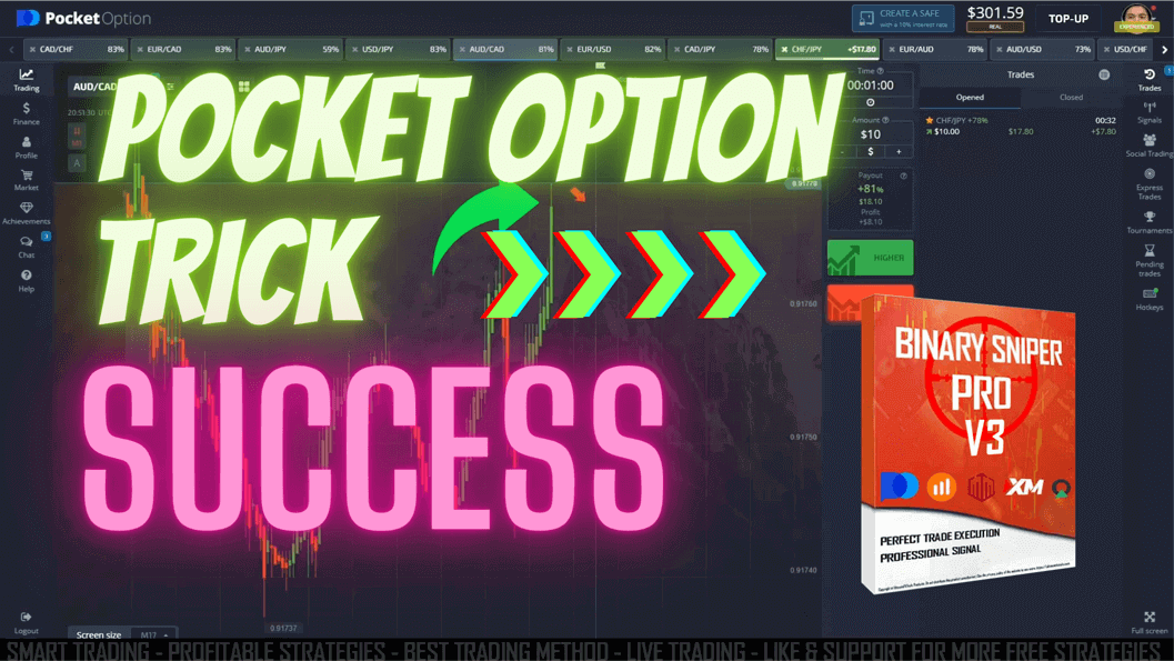 Pocket Option Trading Success - Always Win