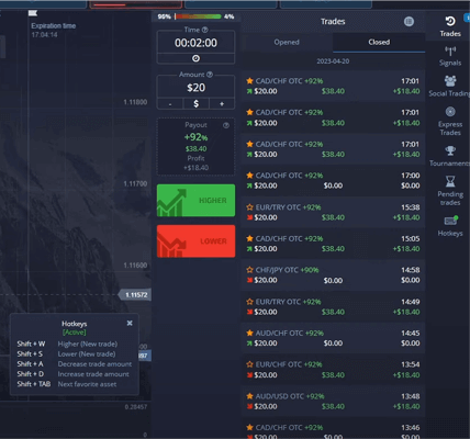 Pocket Option Live Trading Account