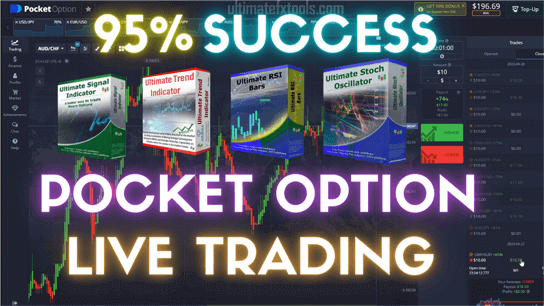 Pocket Option Live - New Strategy 95%