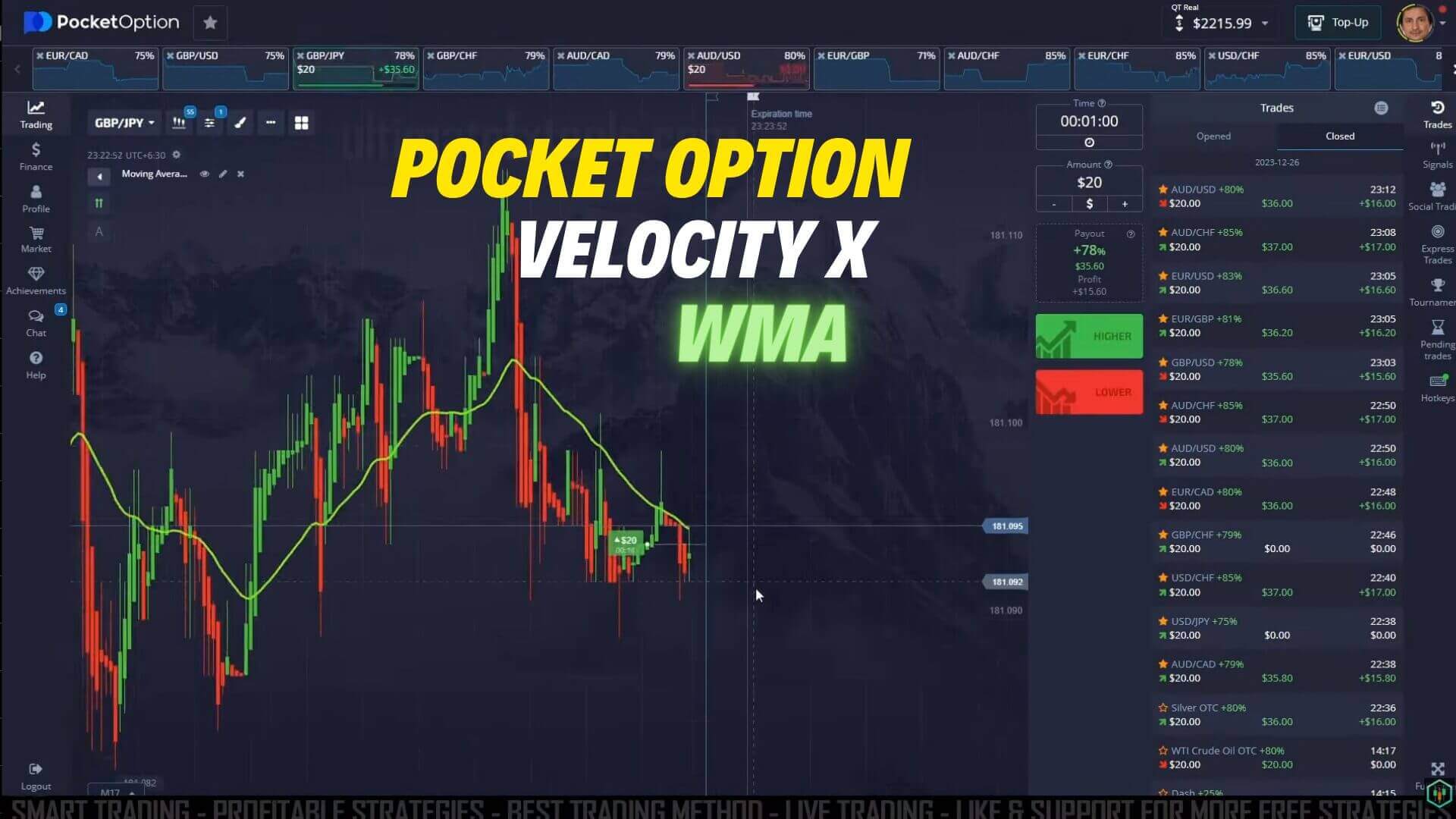 Pocket Option 2024 with Velocity X