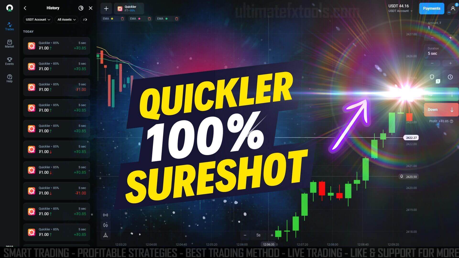 Sureshot Olymp Trade Quickler 100