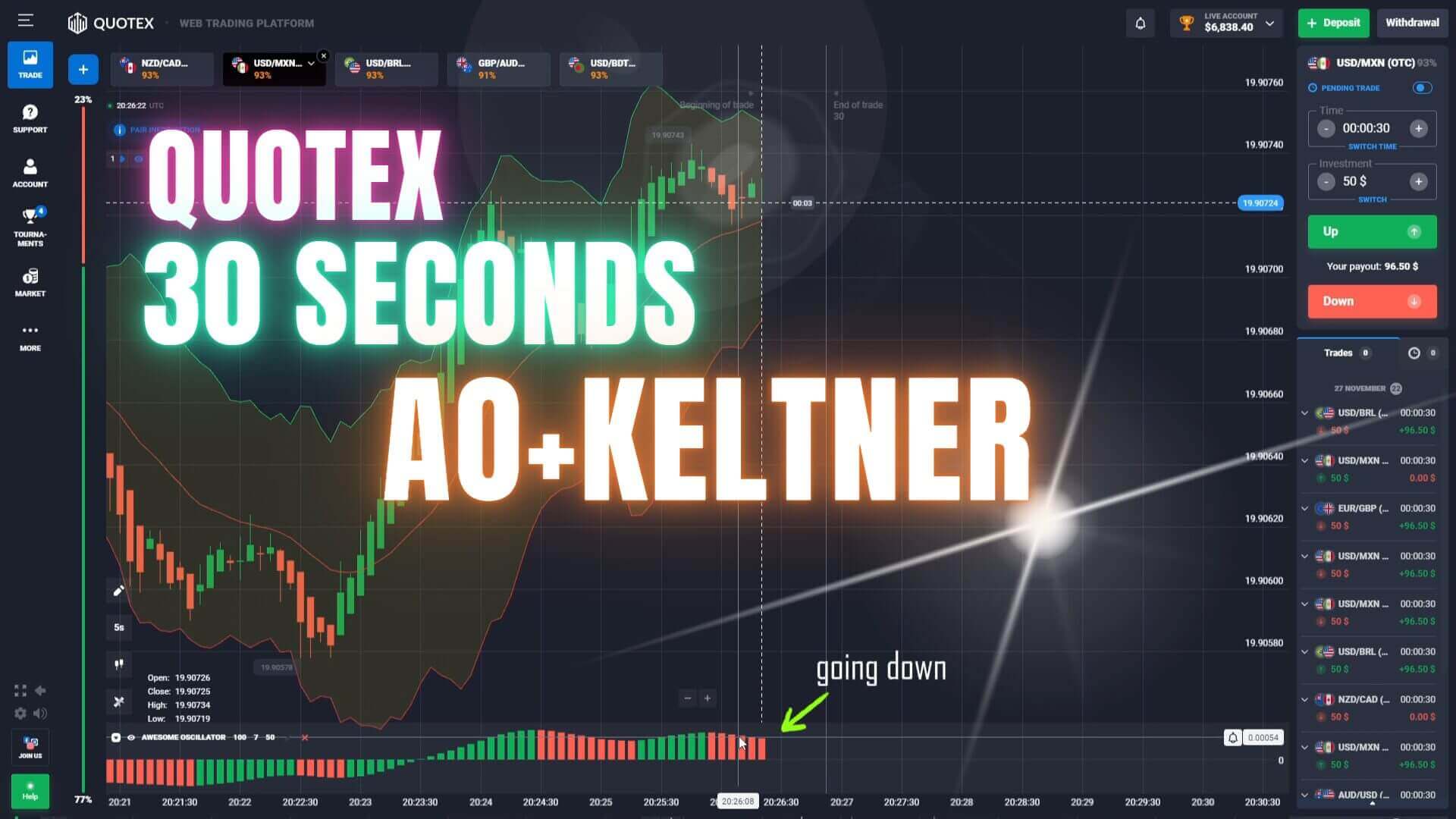 30 Second Quotex Trend Detector