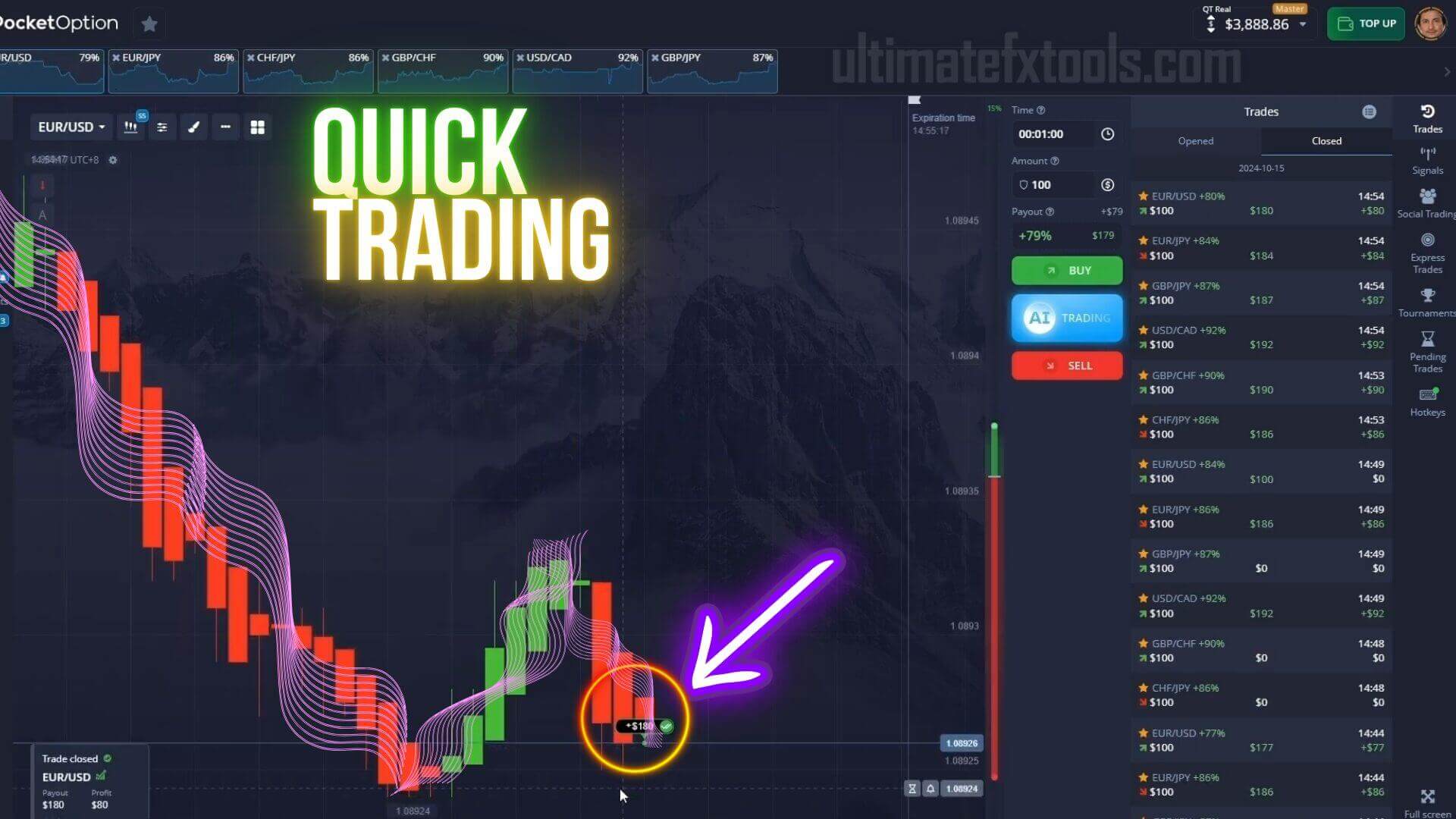 Pocket Option Quick Trading Sniper Pro 5