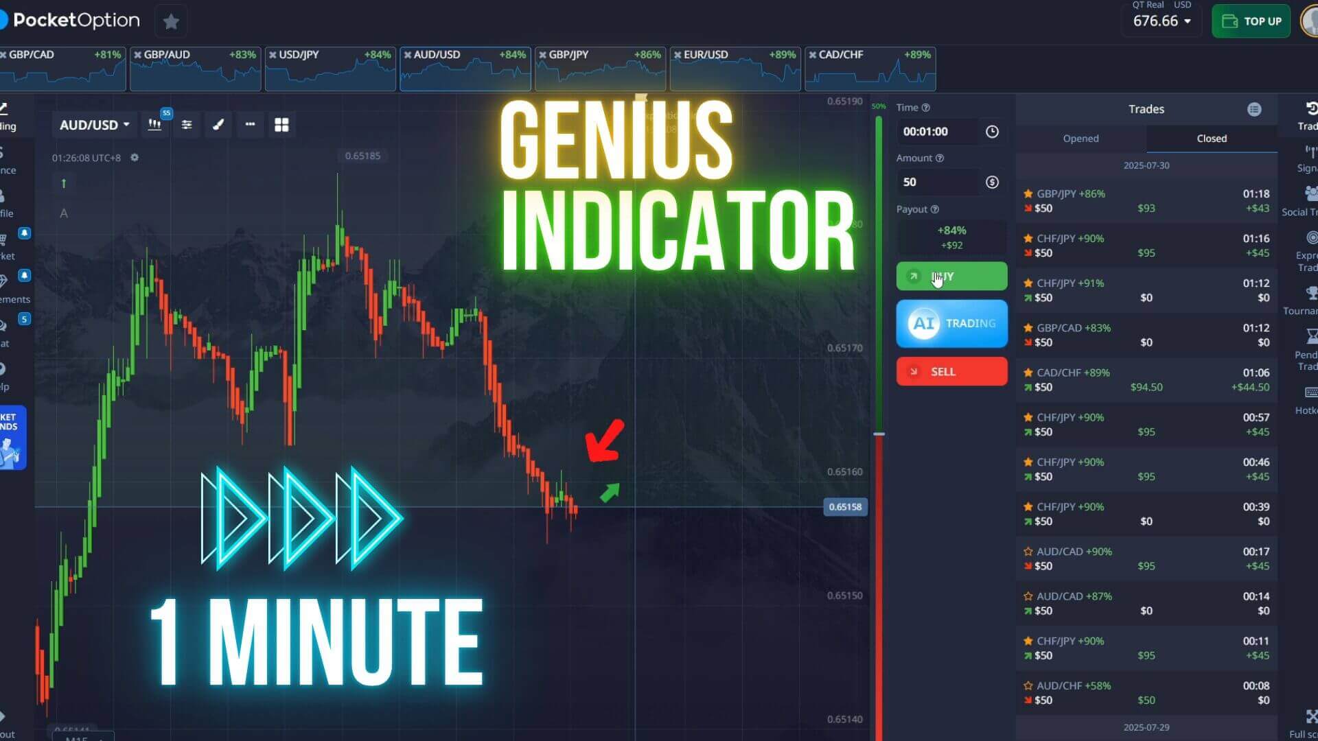 Pocket Option Strategy Sniper Signals