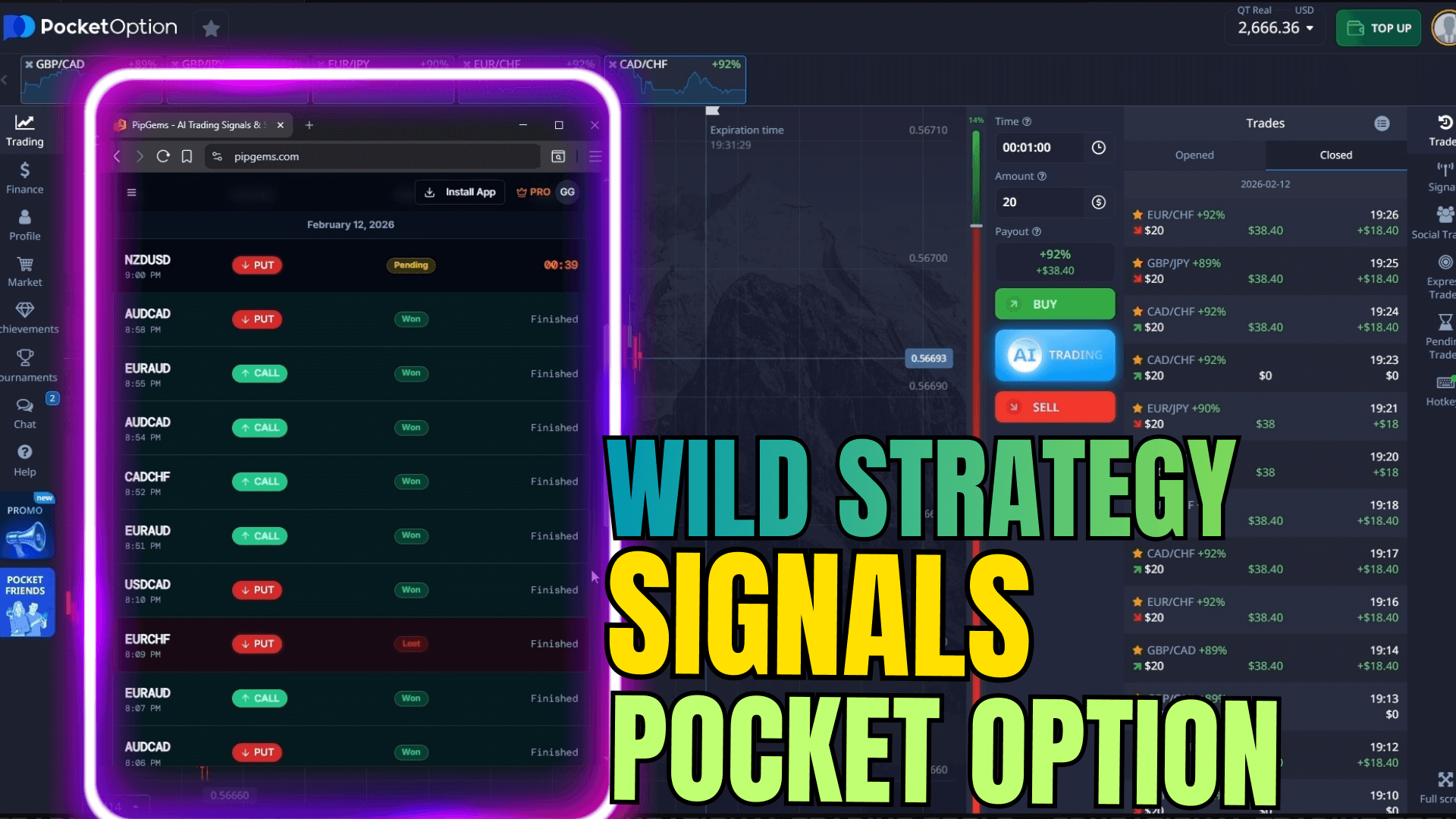 Wild Strategy - Pocket Option 2026