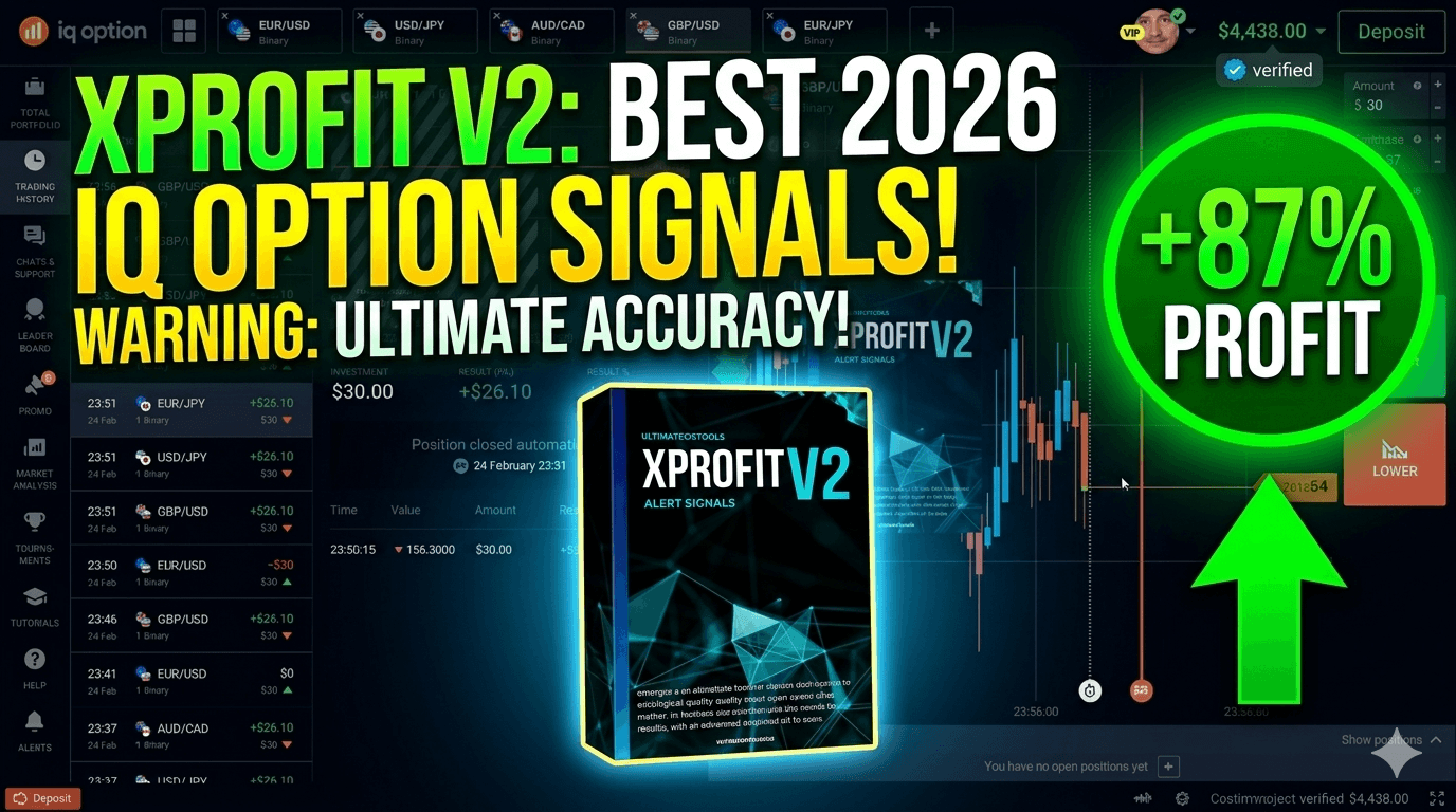 Found a Secret MT4 IQ Option XProfit