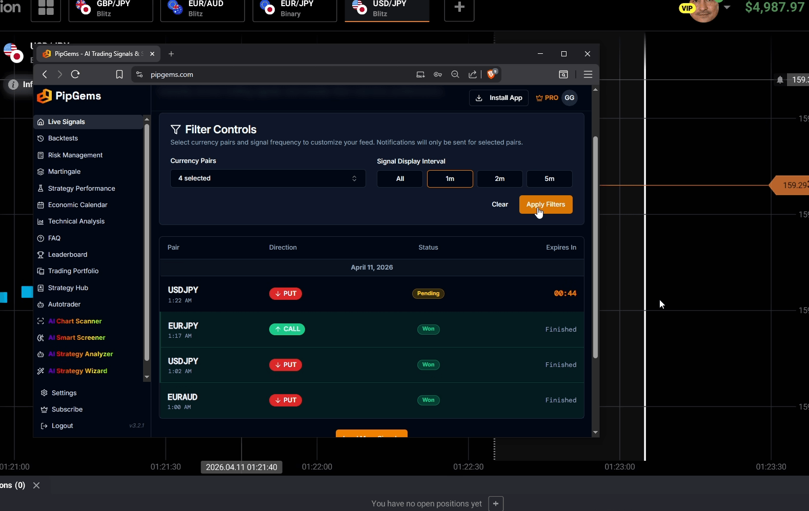 AI Smart Screener Tips for IQ Option Trading