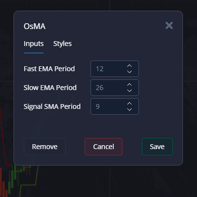 Osma Settings Pocket Option