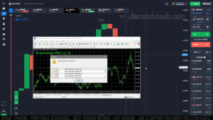 Trading Quotex with attached Binary Sniper Pro