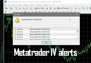 Metatrader IV trading alerts