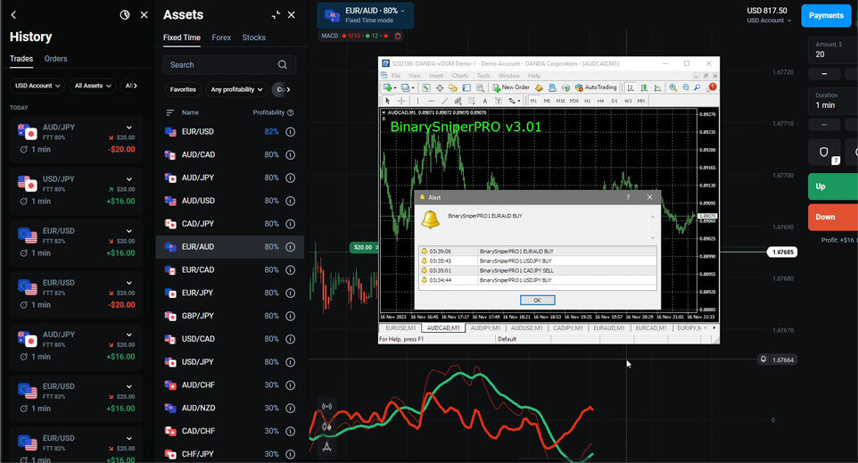 Olymp Trade MACD and Binary Sniper Pro V3