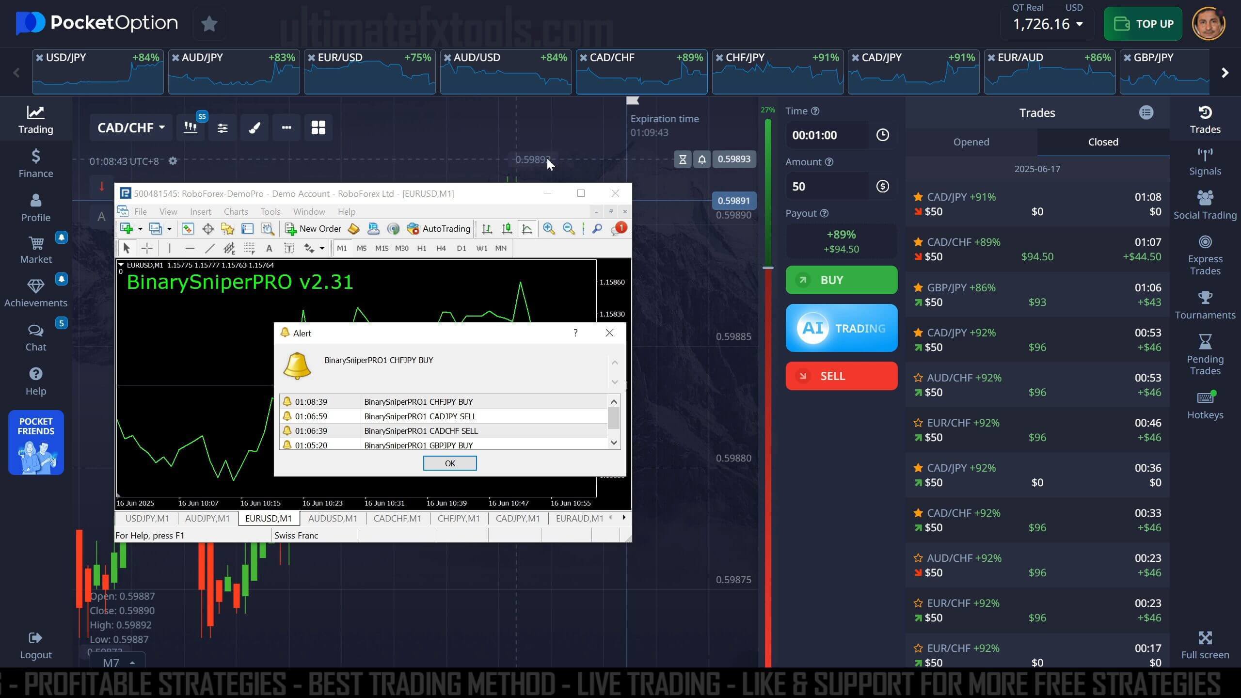 1 Minute Pocket Option Trading