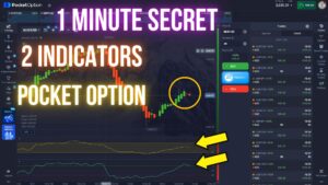 Pocket Option with 1 Minute Trick - 2 Indicators
