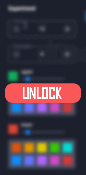 Supertrend Unlock Settings